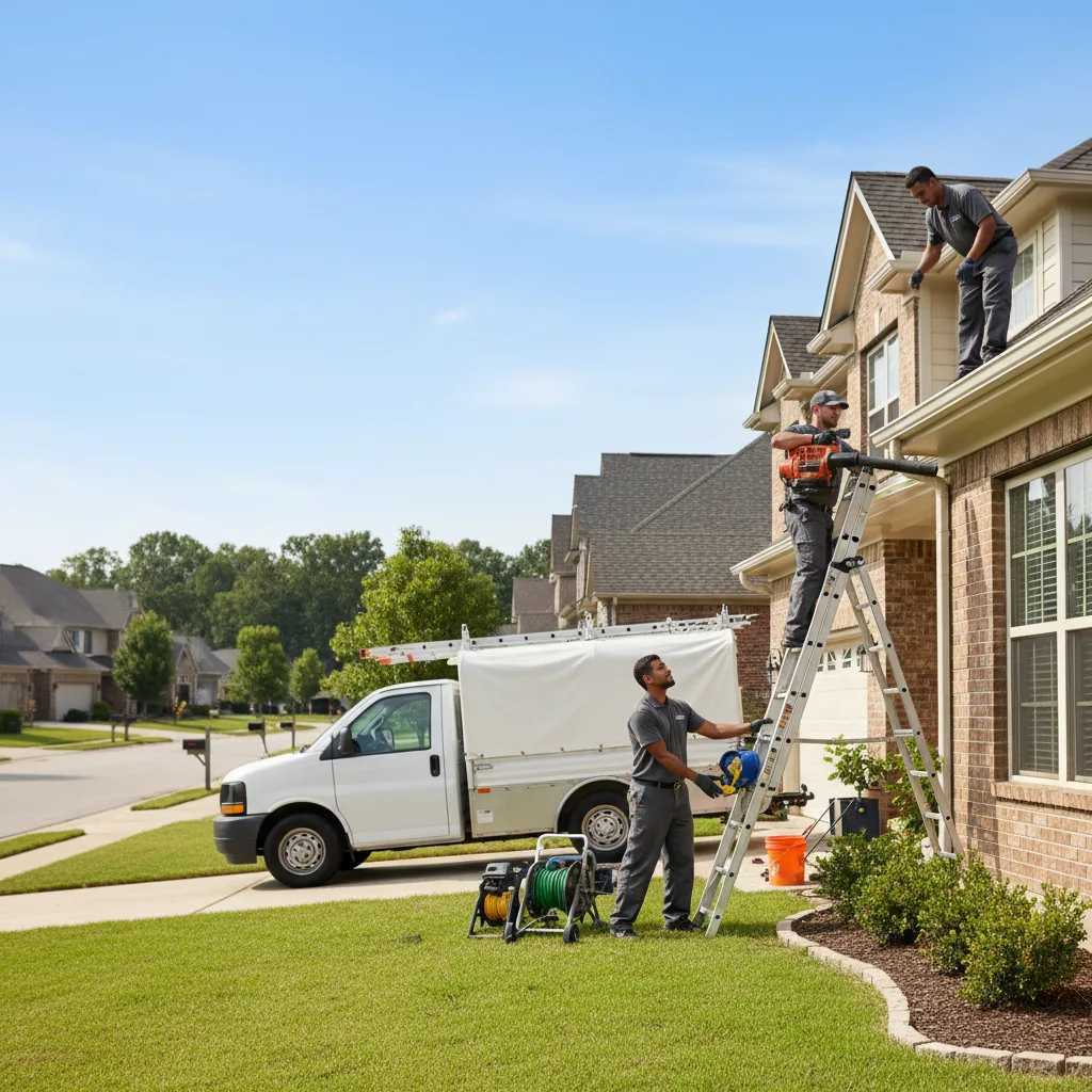 Home Gutter Service in Burkett, TX near me